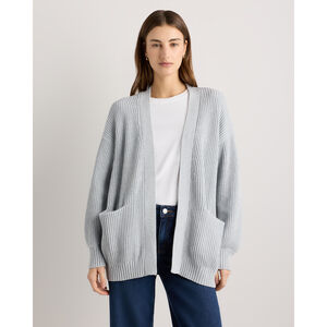 100% Organic Cotton Oversized Cardigan